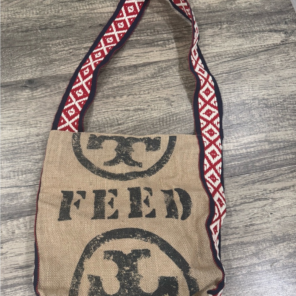 Tory Burch + FEED tote bag made for Holt Renfrew in 2012 brand new
